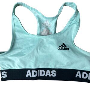 Adidas Aeroready Mint Green Sports Bra - Size M (10/12)